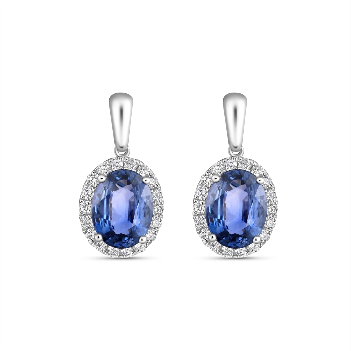 Pendants Pendants in White Gold containing Multi-gemstone, Diamond, Sapphire 442627