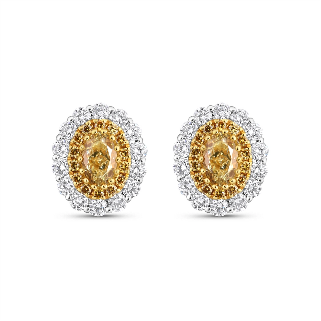 Earrings Earrings in Mixed Metals containing Multi-gemstone, Diamond 442644