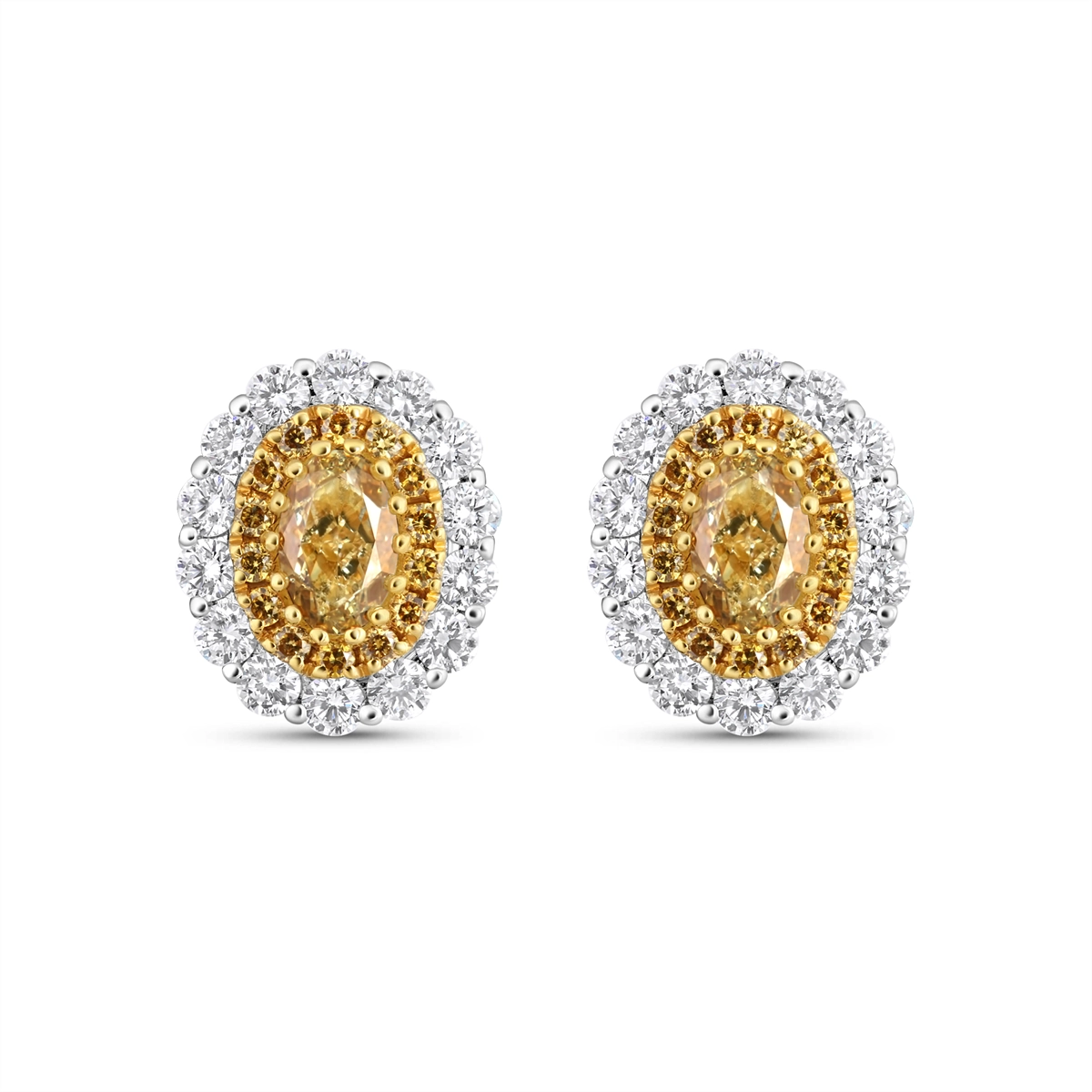 Earrings Earrings in Mixed Metals containing Multi-gemstone, Diamond 442644