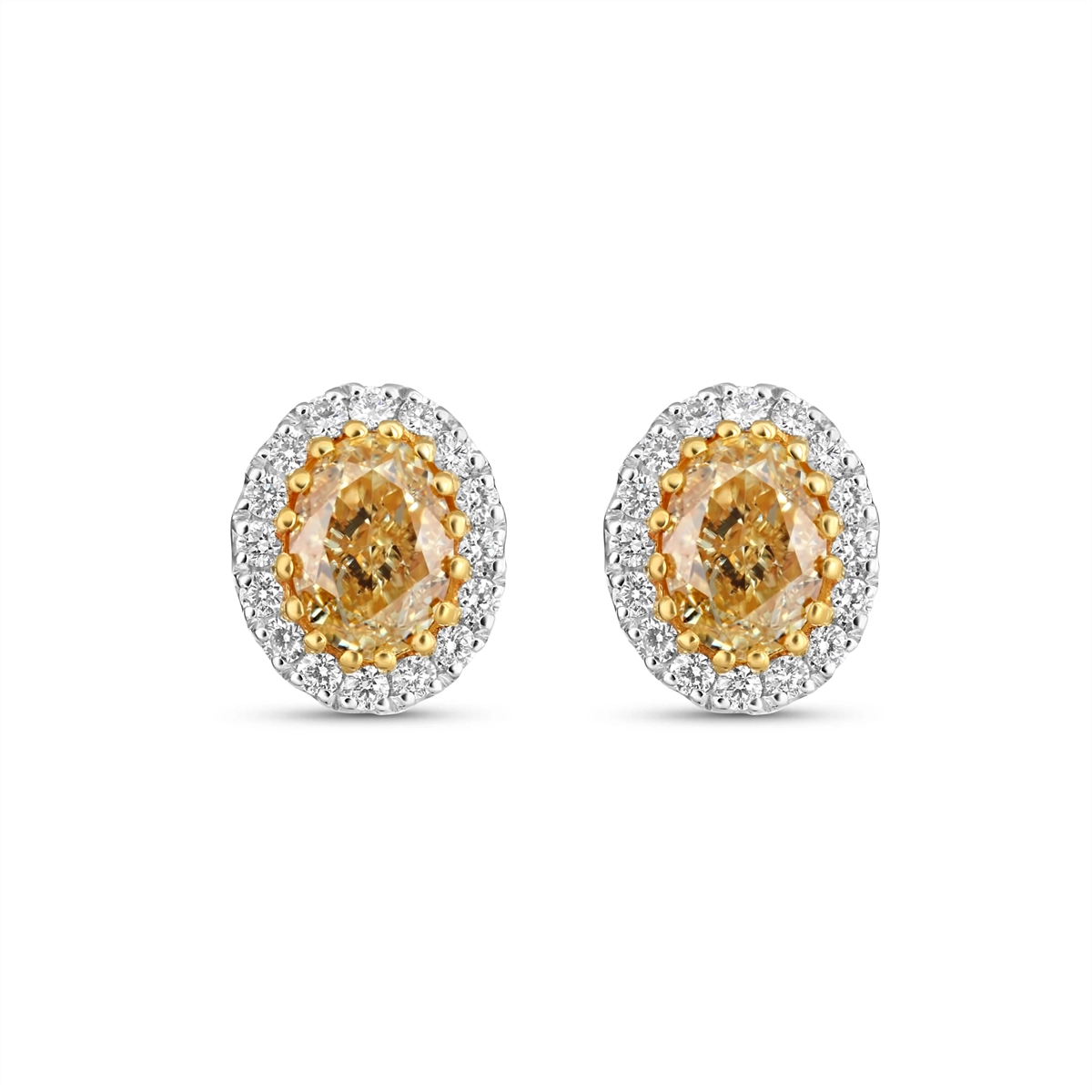 Earrings Earrings in Mixed Metals containing Multi-gemstone, Diamond 442646