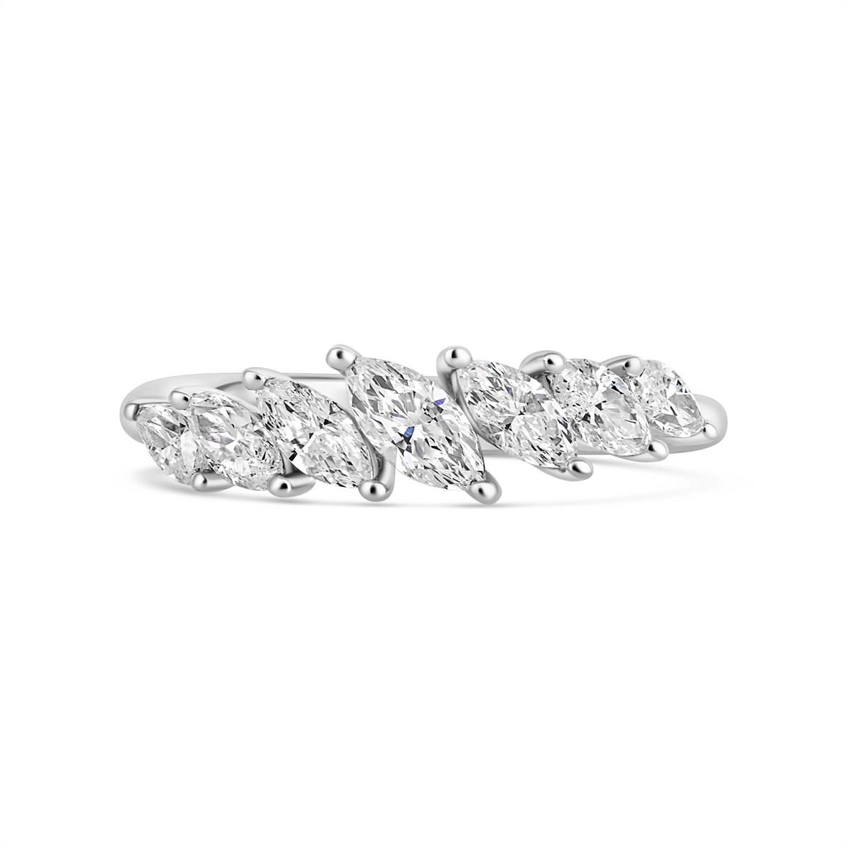 Wedding Bands Rings in White Gold containing Diamond 442659