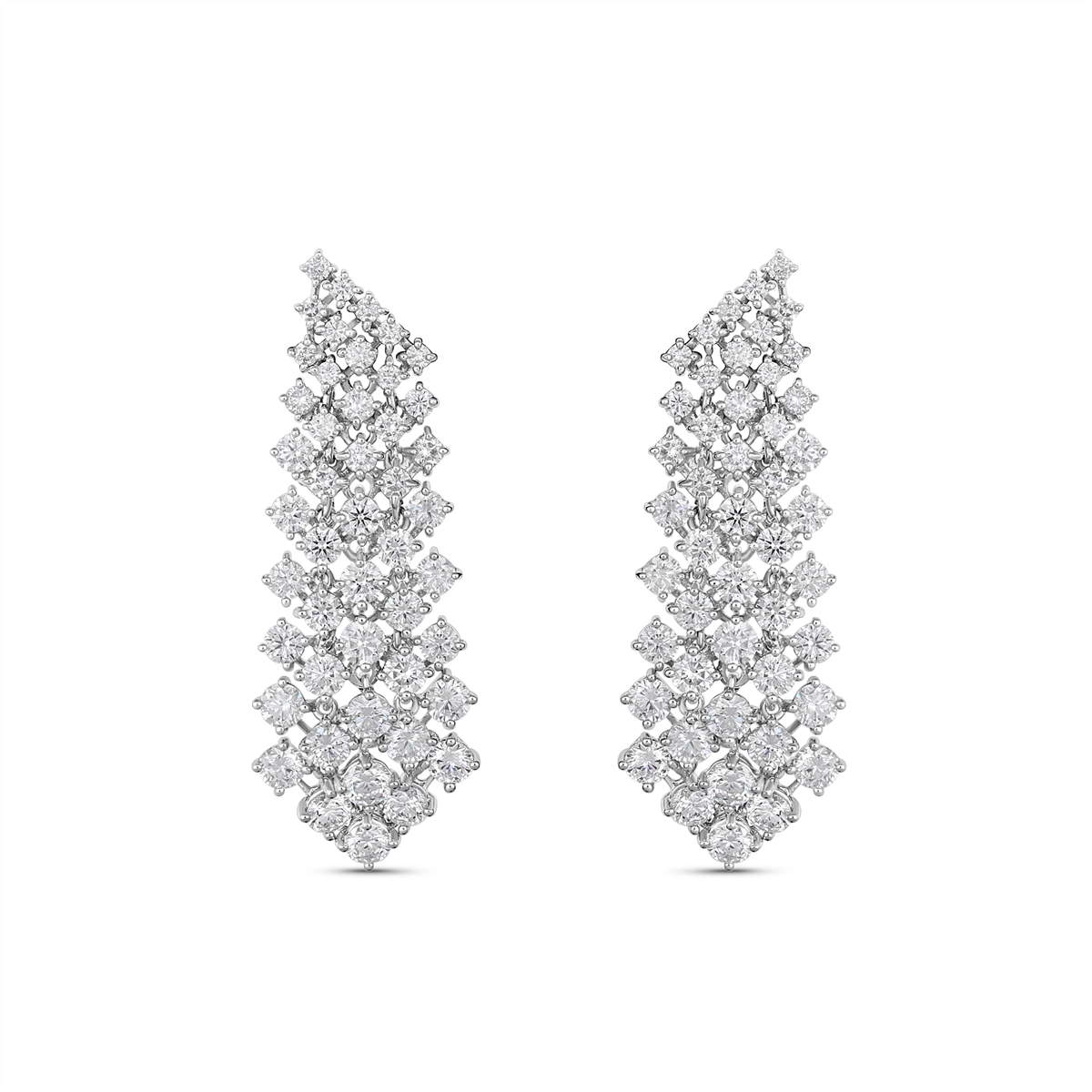 Earrings Earrings in White Gold containing Diamond 442664