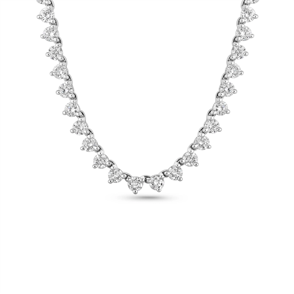 Necklaces Necklaces in White Gold containing Diamond 442669