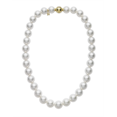 Mikimoto Necklaces in Yellow Gold containing Multi-gemstone, Diamond, Pearl MNS08615NRX06294