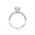 Tacori Engagement Rings in White Gold containing Diamond 2666 EC 9X6.5 W