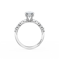 Tacori Engagement Rings in White Gold containing Diamond 2728 2.2 OV 10X7 W