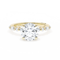 Tacori Engagement Rings in Yellow Gold containing Diamond 2728 2.2 RD 8.5 Y