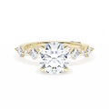 Tacori Engagement Rings in Yellow Gold containing Diamond 2729 3.7 RD 8.5 Y