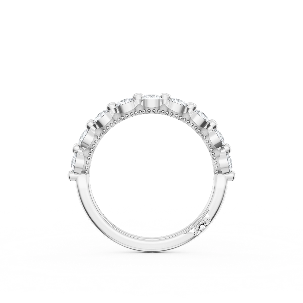 Tacori Wedding Rings in Platinum/Palladium containing Diamond 442690