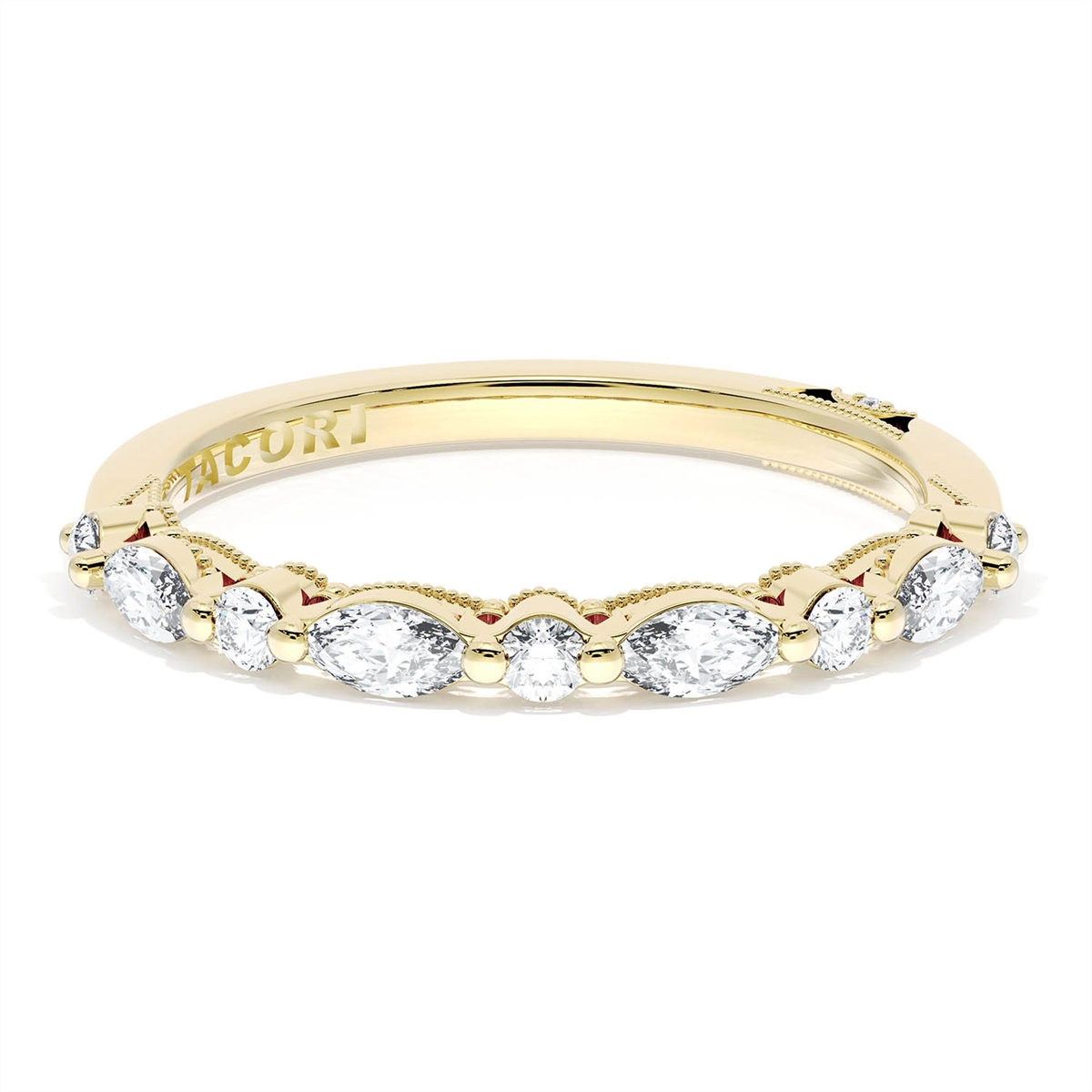 Tacori Wedding Rings in Yellow Gold containing Diamond 442693