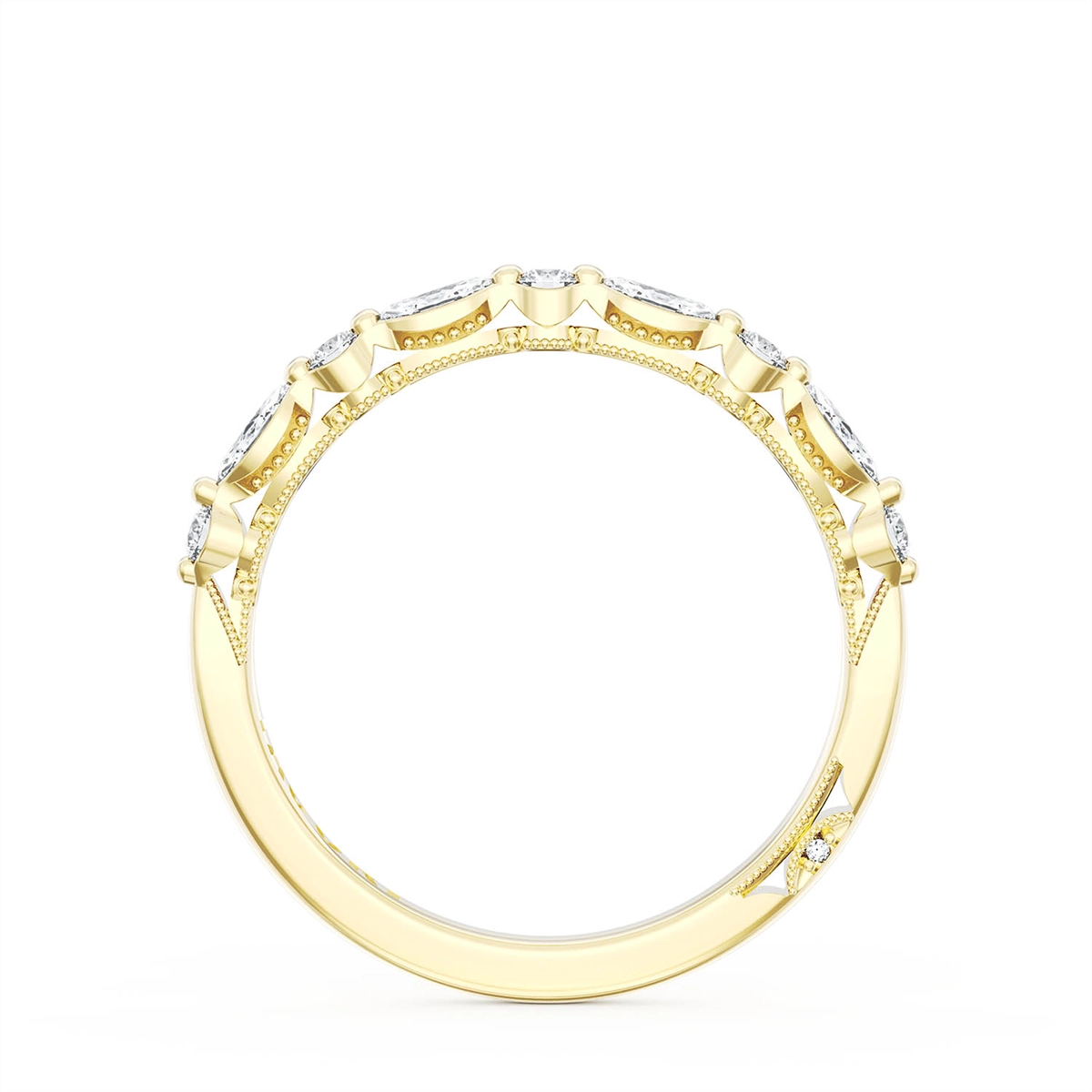 Tacori Wedding Rings in Yellow Gold containing Diamond 442693