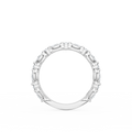 Tacori Wedding Rings in White Gold containing Diamond 2728 2.2 B 3/4 W