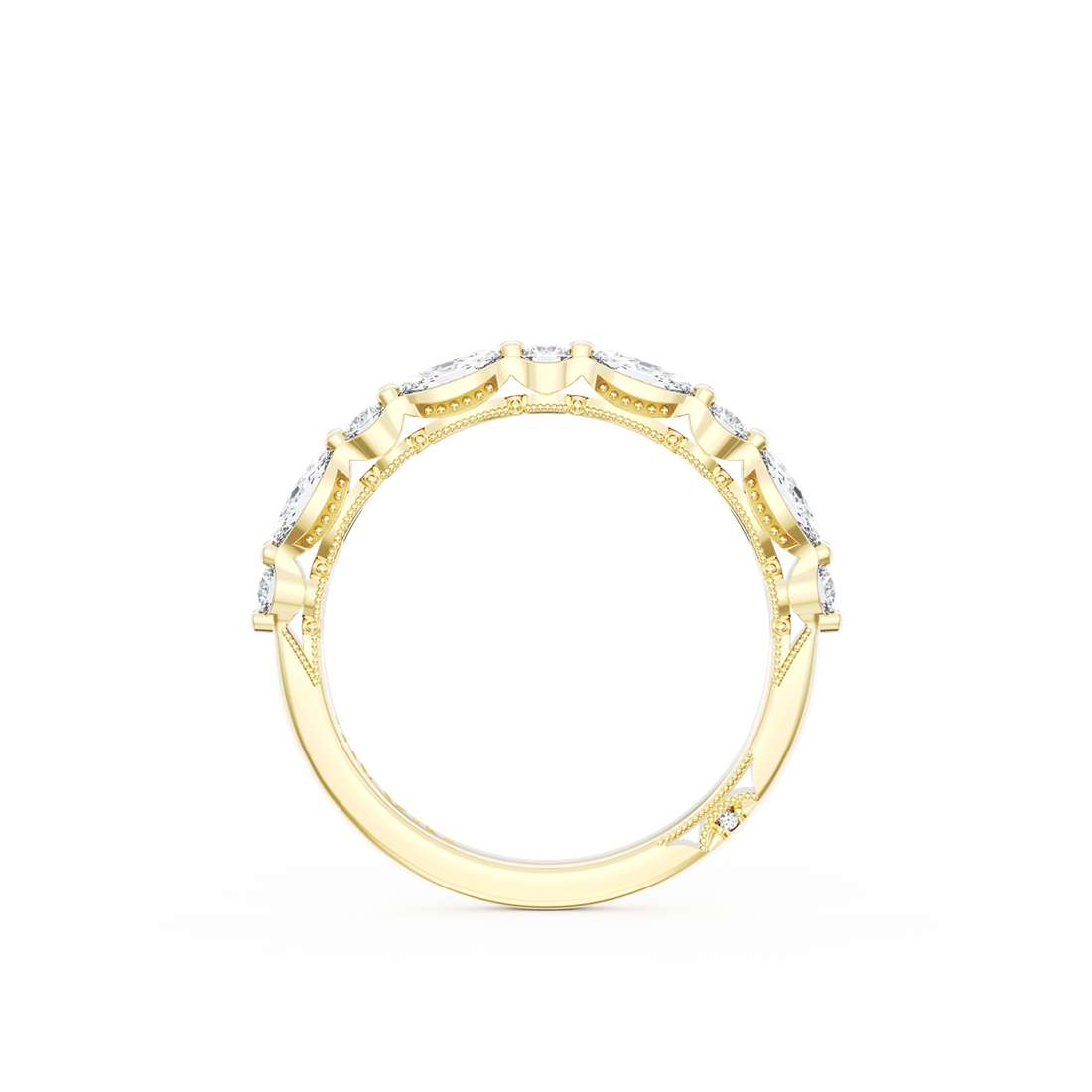 Tacori Wedding Rings in Yellow Gold containing Diamond 442696