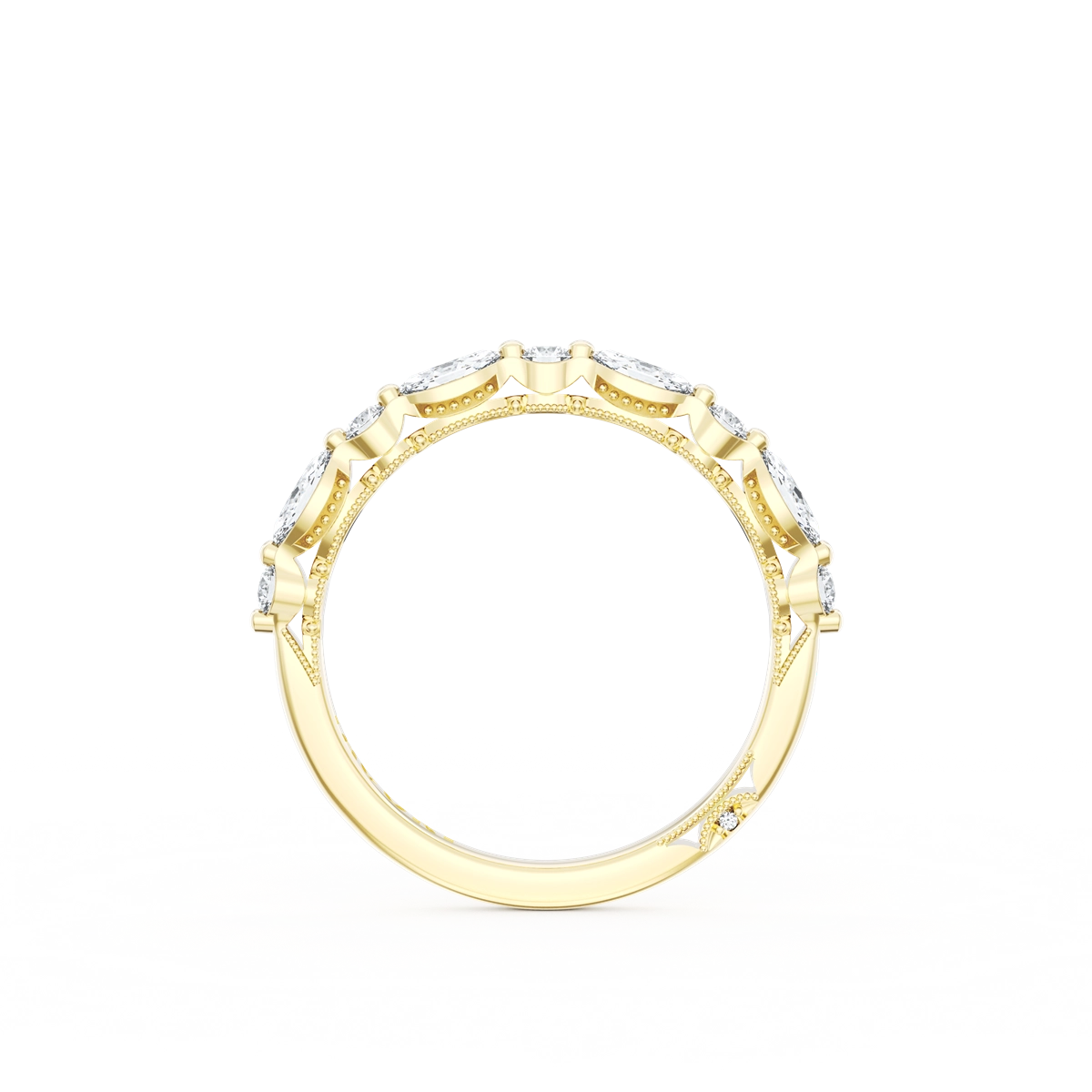 Tacori Wedding Rings in Yellow Gold containing Diamond 442696