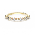 Tacori Wedding Rings in Yellow Gold containing Diamond 2729 3.7 B 1/2 Y