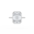 Tacori Engagement Rings in Platinum/Palladium containing Diamond 401 1.7 EC 10X7.5