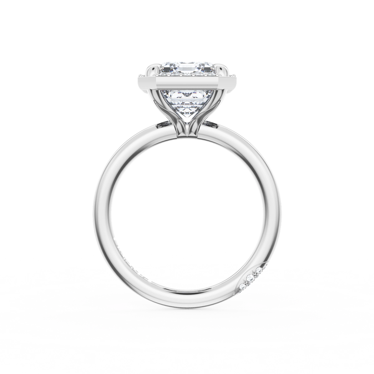Tacori Engagement Rings in Platinum/Palladium containing Diamond 401 1.7 EC 10X7.5