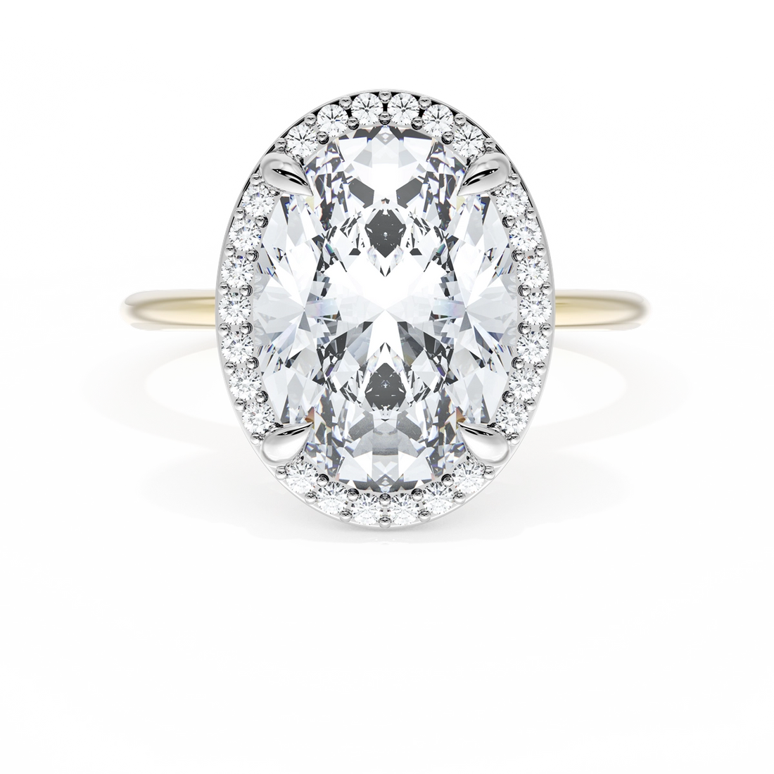 Tacori Engagement Rings in Platinum/Palladium containing Diamond 401 1.7 OV 11.5X8 YPT