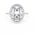 Tacori Engagement Rings in Platinum/Palladium containing Diamond 401 1.7 OV 11.5X8 YPT