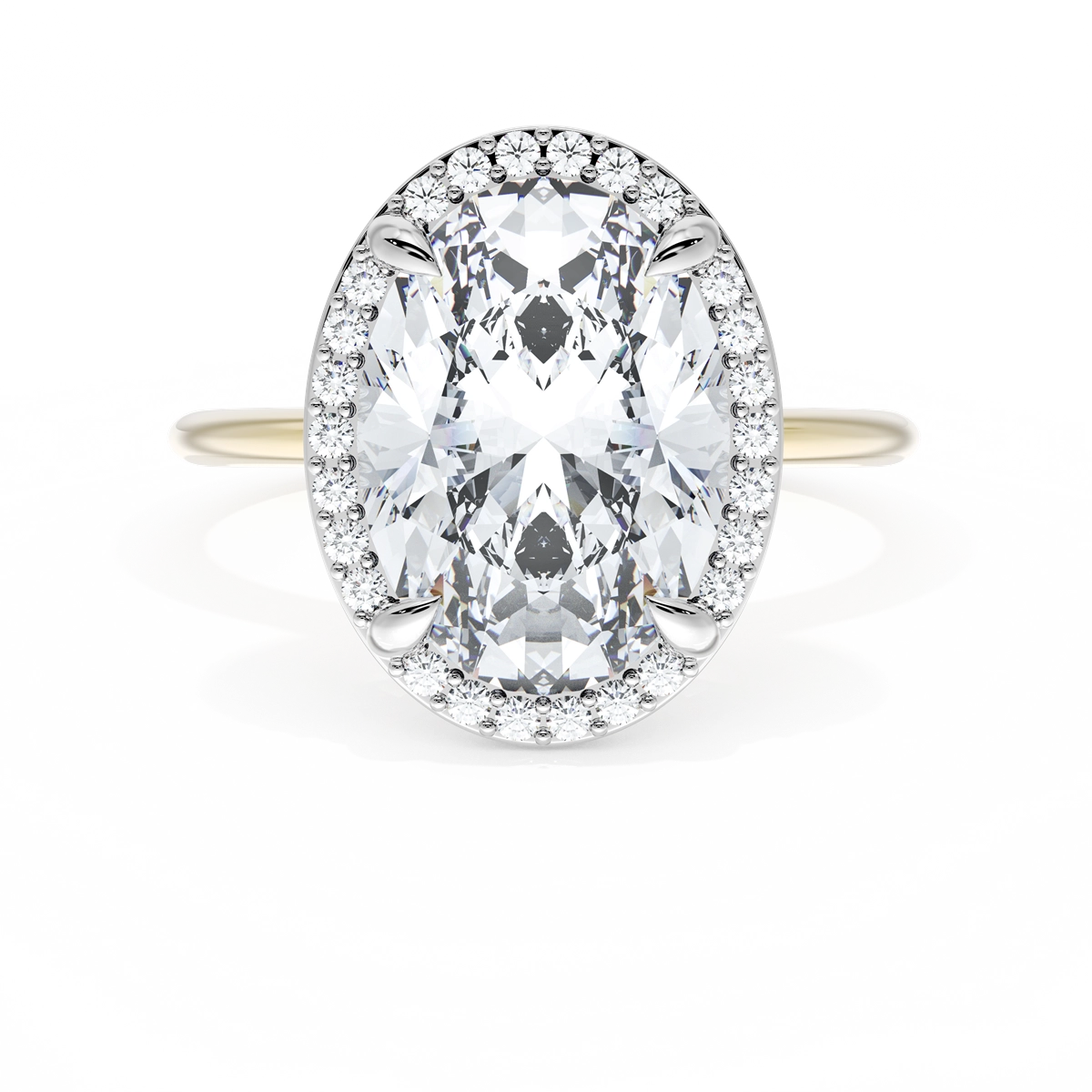 Tacori Engagement Rings in Platinum/Palladium containing Diamond 401 1.7 OV 11.5X8 YPT