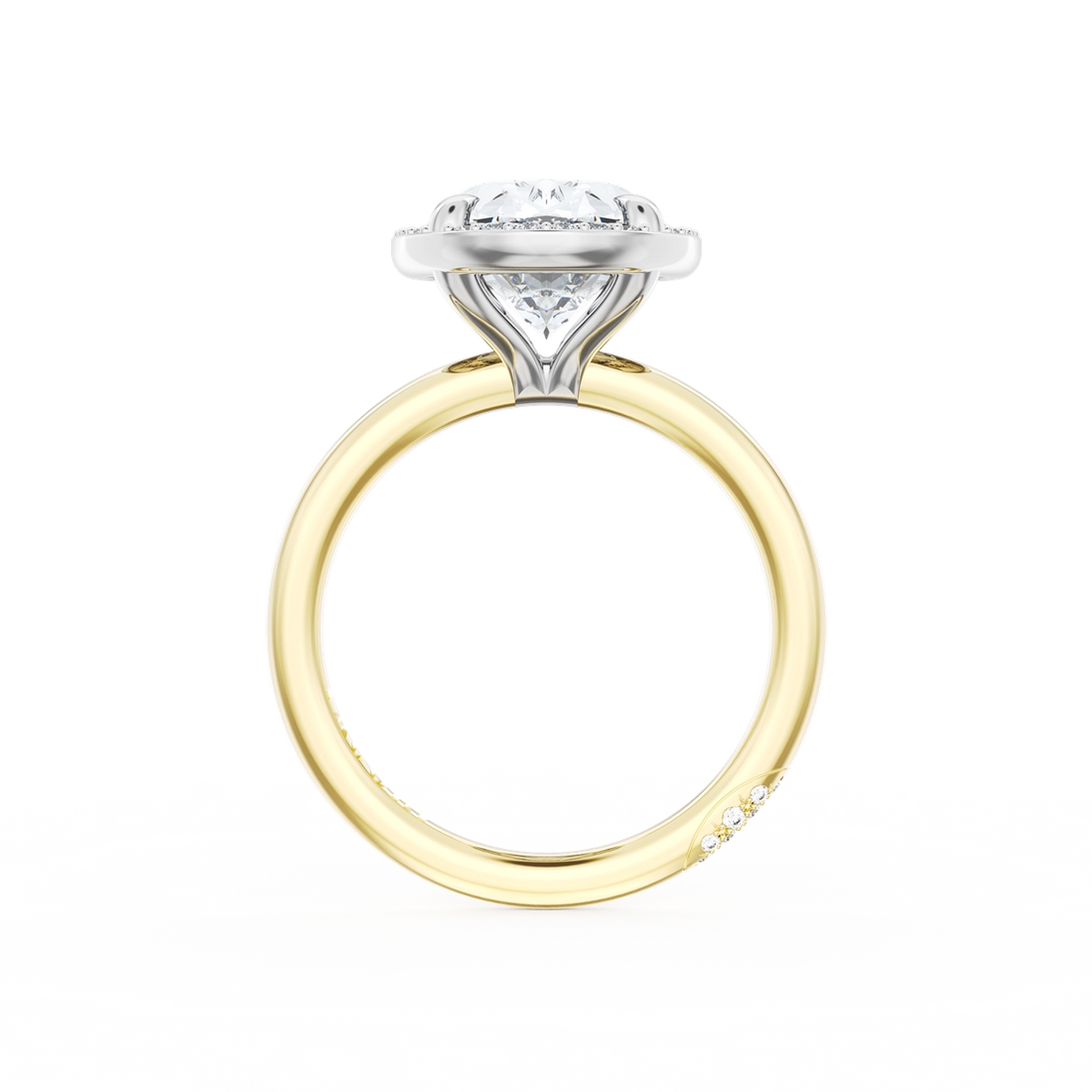 Tacori Engagement Rings in Platinum/Palladium containing Diamond 401 1.7 OV 11.5X8 YPT
