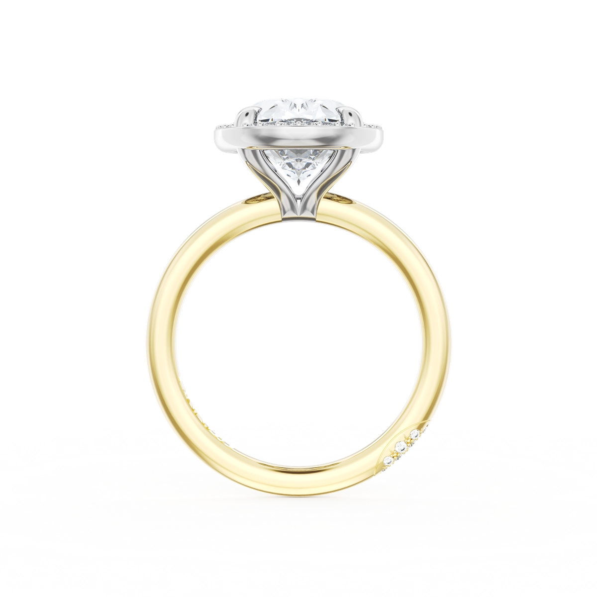 Tacori Engagement Rings in Platinum/Palladium containing Diamond 401 1.7 OV 11.5X8 YPT