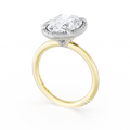 Tacori Engagement Rings in Platinum/Palladium containing Diamond 401 1.7 OV 11.5X8 YPT