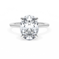 Tacori Engagement Rings in Platinum/Palladium containing Diamond HT 2584 OV 11X8