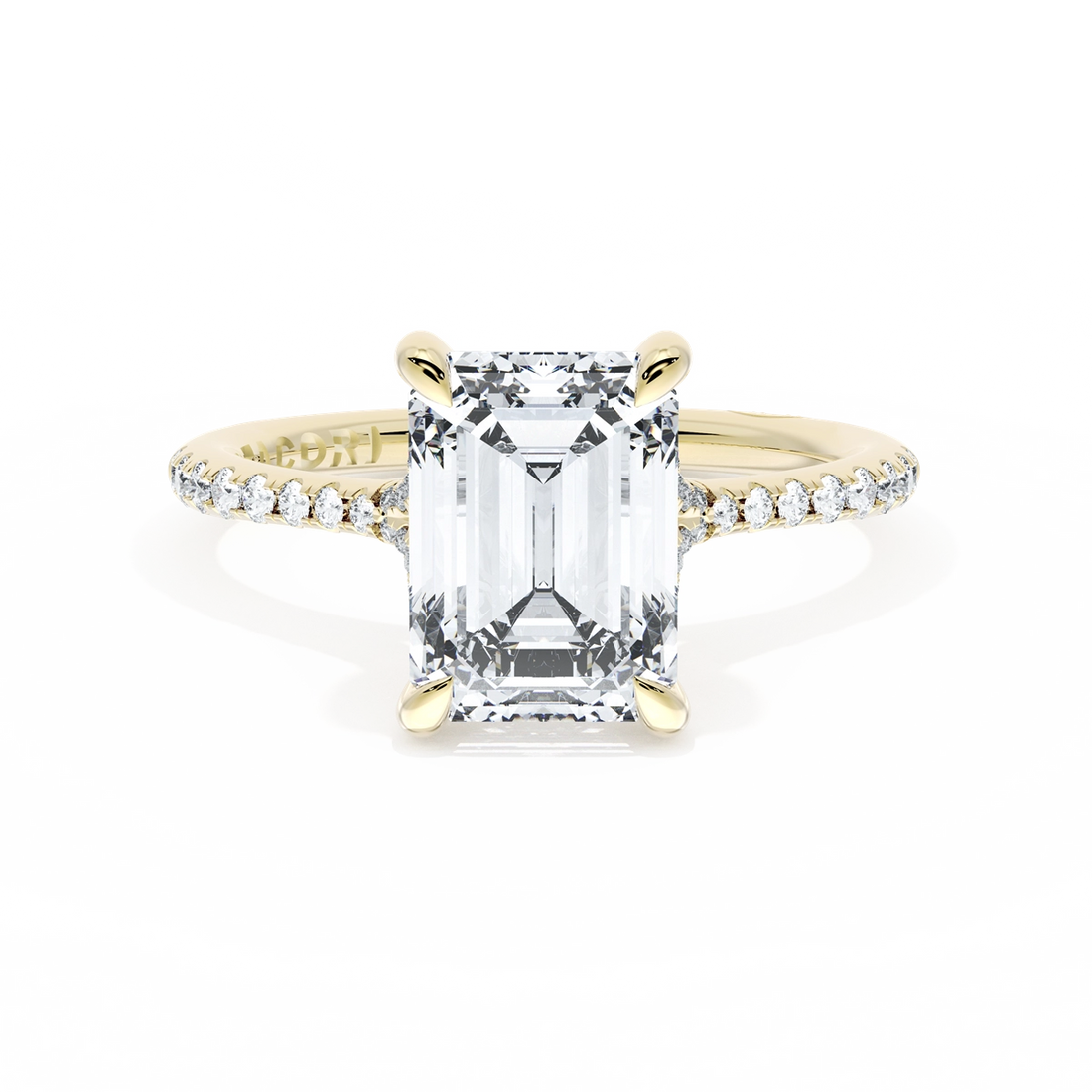 Tacori Engagement Rings in Yellow Gold containing Diamond HT 2585 EC 9.5X7 Y