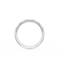 Tacori Wedding Rings in Platinum/Palladium containing Diamond HT 2586 B 1/2