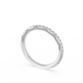 Tacori Wedding Rings in Platinum/Palladium containing Diamond HT 2586 B 1/2