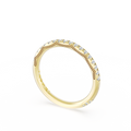 Tacori Wedding Rings in Yellow Gold containing Diamond HT 2586 B 1/2 Y