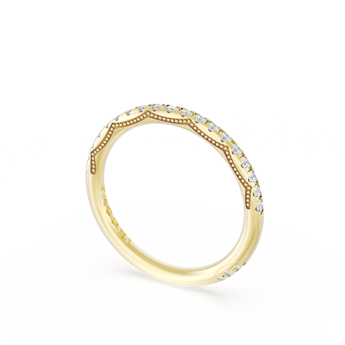 Tacori Wedding Rings in Yellow Gold containing Diamond 442708