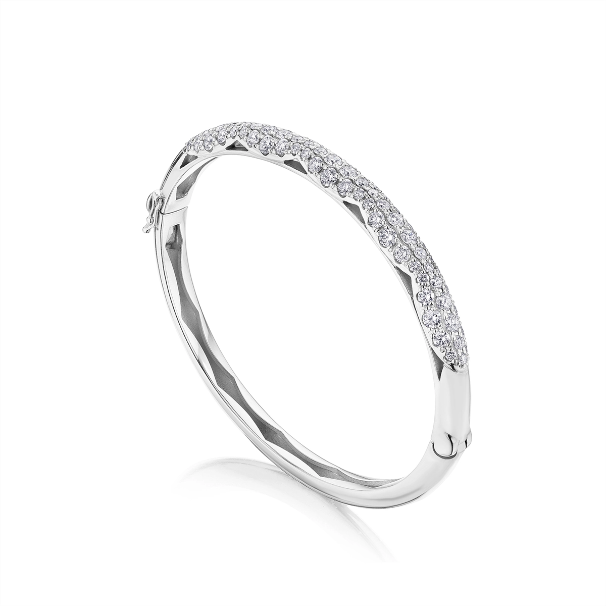 Tacori Bracelets in White Gold containing Diamond FB 678-M