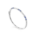 Tacori Bracelets in White Gold containing Multi-gemstone, Diamond, Sapphire FB 668 DBS-M