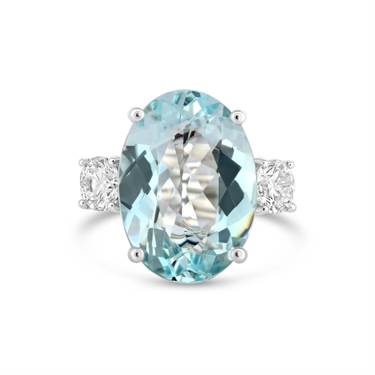 Rings Rings in White Gold containing Aquamarine, Multi-gemstone, Diamond 444024