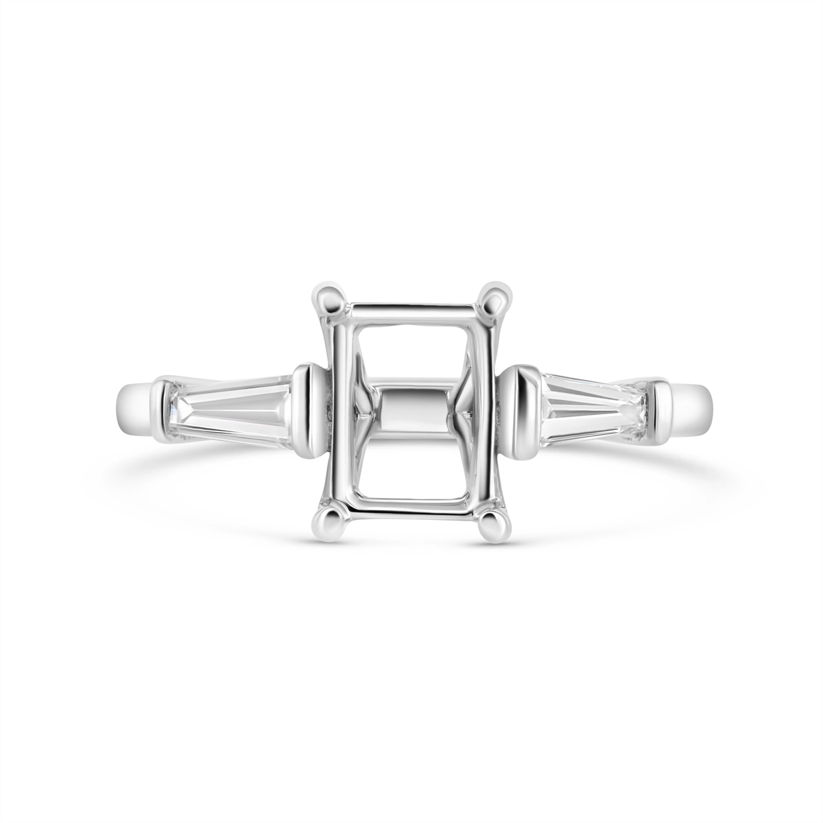 Engagement Collections Engagement Rings in White Gold containing Diamond R025237-EM
