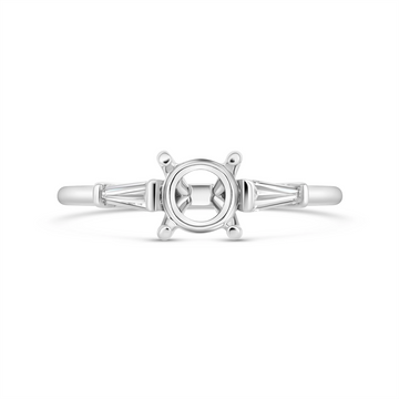 Engagement Collections Engagement Rings in White Gold containing Diamond R025234-RD