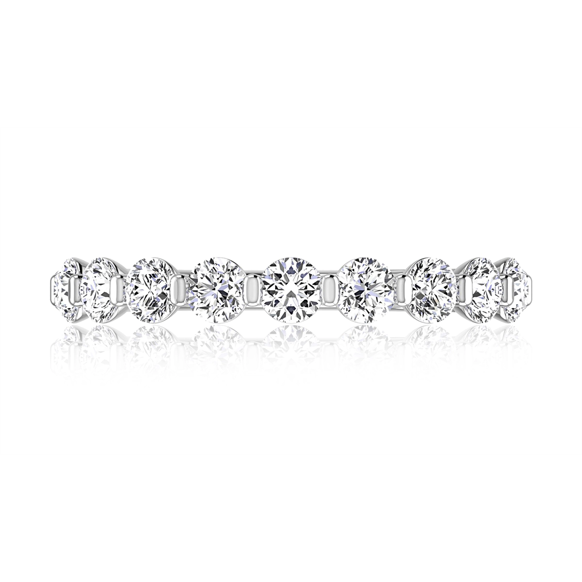 A. Jaffe Wedding Rings in White Gold WRRDB3218LH/86