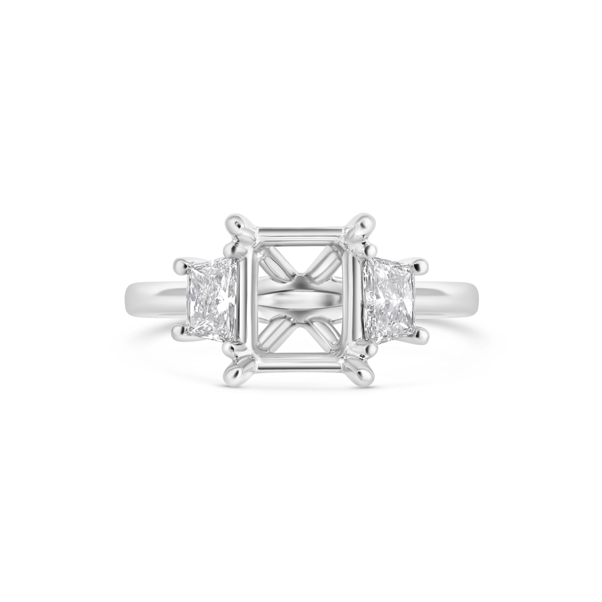 Engagement Collections Engagement Rings in Platinum/Palladium containing Diamond 444121