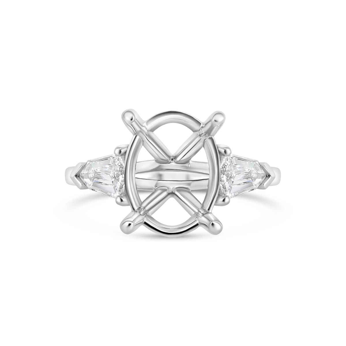 Engagement Collections Engagement Rings in Platinum/Palladium containing Diamond 444122
