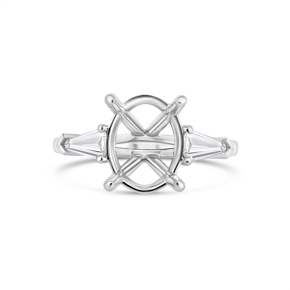 Engagement Collections Engagement Rings in Platinum/Palladium containing Diamond 444124