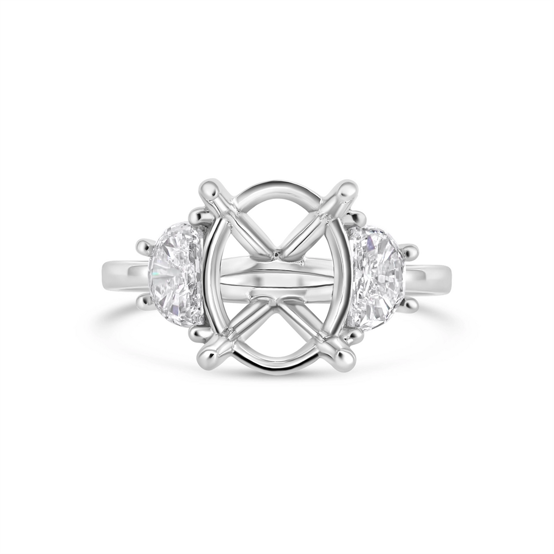 Engagement Collections Engagement Rings in Platinum/Palladium containing Diamond 444125