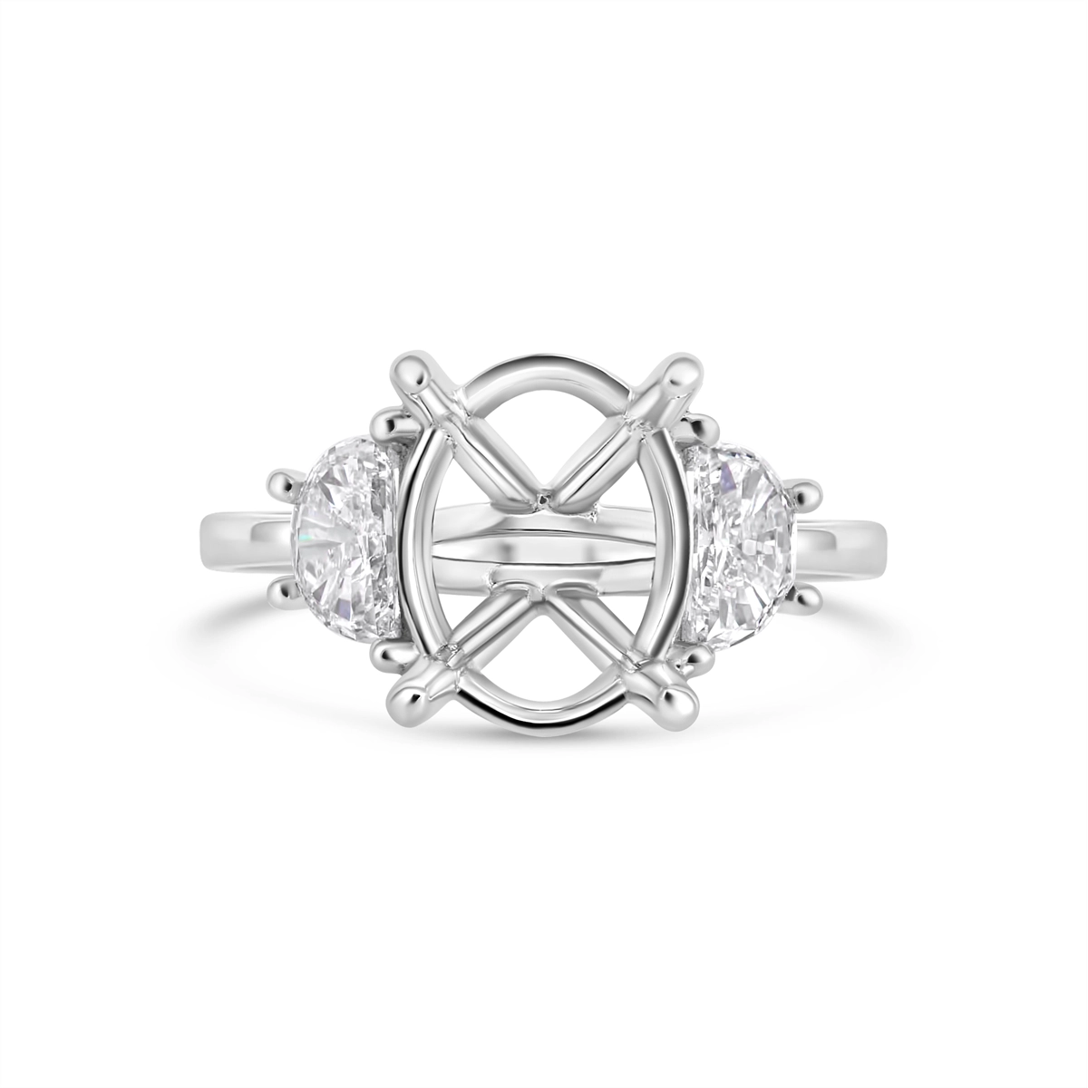 Engagement Collections Engagement Rings in Platinum/Palladium containing Diamond 444125