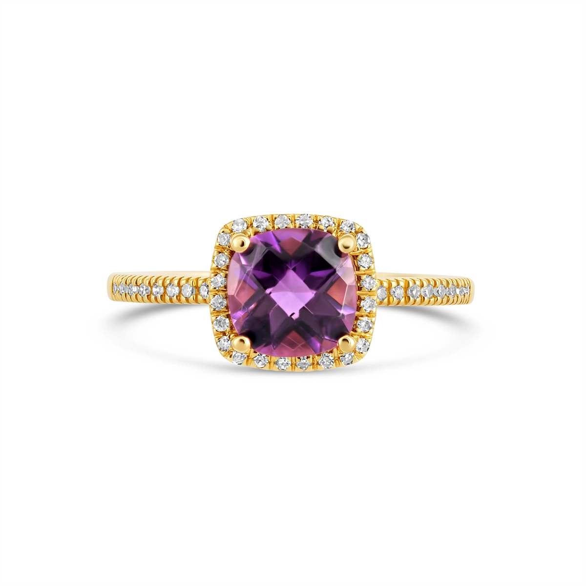 Rings Rings in Yellow Gold containing Amethyst, Multi-gemstone, Diamond 444156