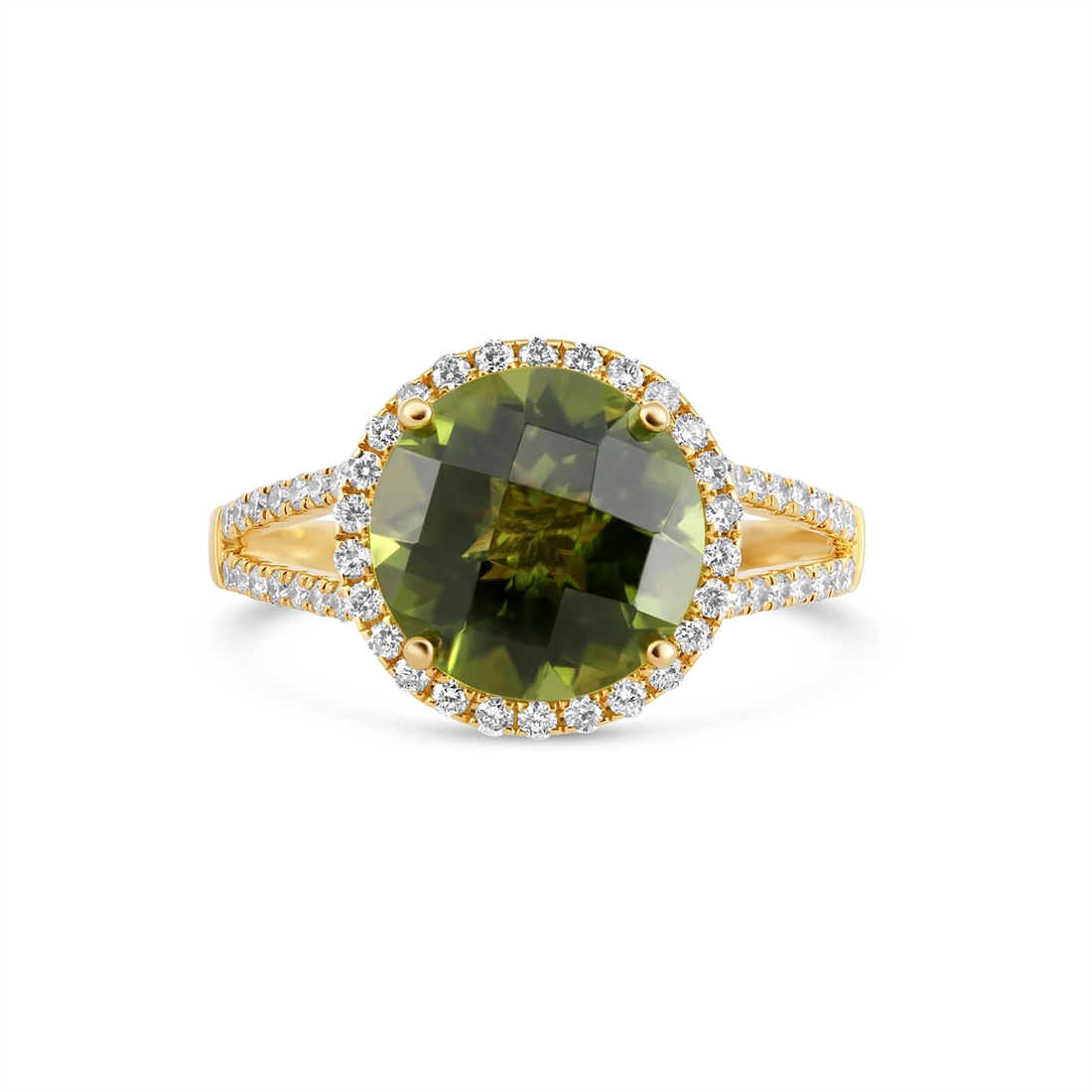 Rings Rings in Yellow Gold containing Peridot, Multi-gemstone, Diamond 444168