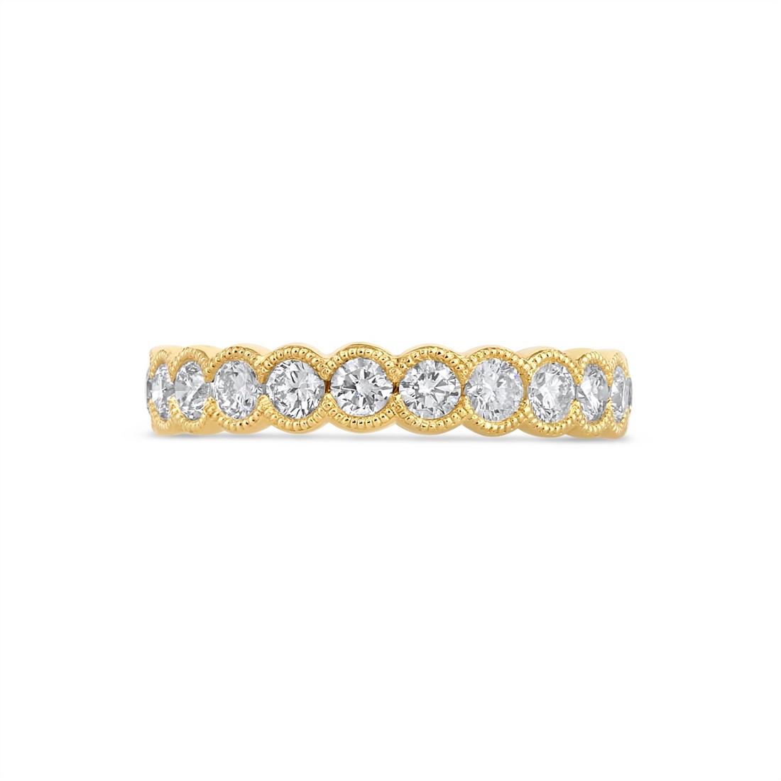 Rings Wedding Rings in Yellow Gold containing Diamond 444178