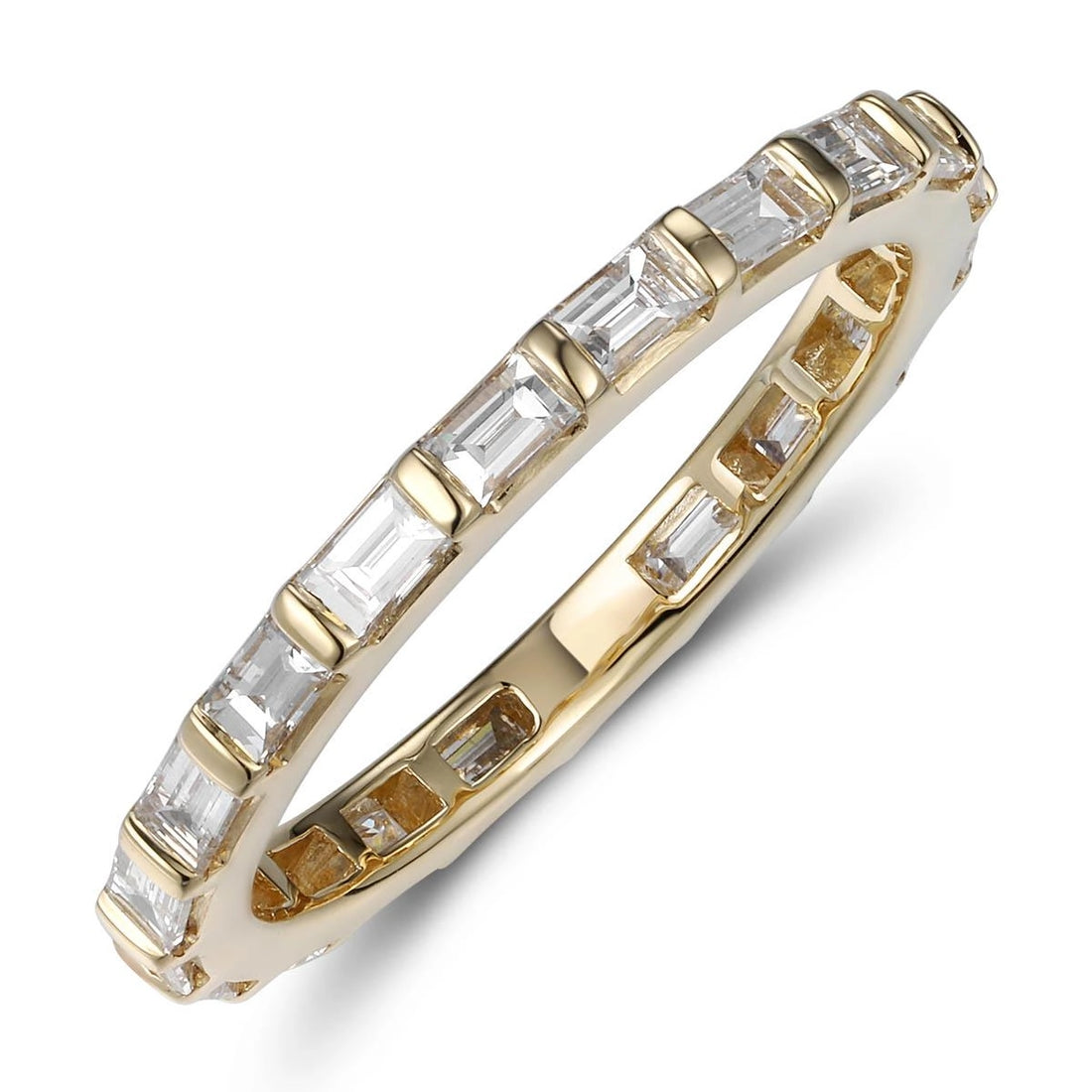 Wedding Bands Wedding Rings in Yellow Gold containing Diamond 444356