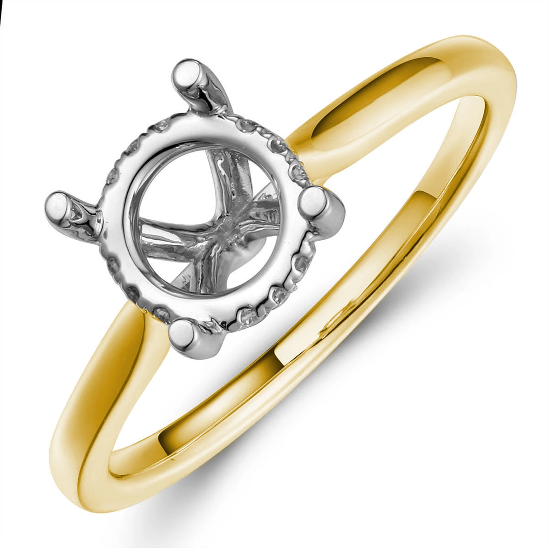 Engagement Collections Engagement Rings in Mixed Metals containing Diamond 444363
