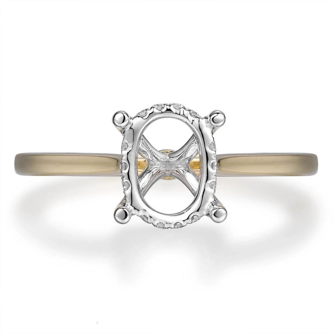 Engagement Collections Engagement Rings in Mixed Metals containing Diamond 444366